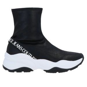 Versace black and white sneakers